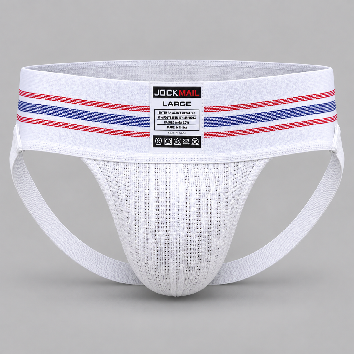 colour play cotton jockstrap — front generated product view