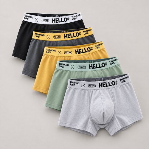 Everyday Form Boxer Briefs 5-Pack — three-quarter product view
