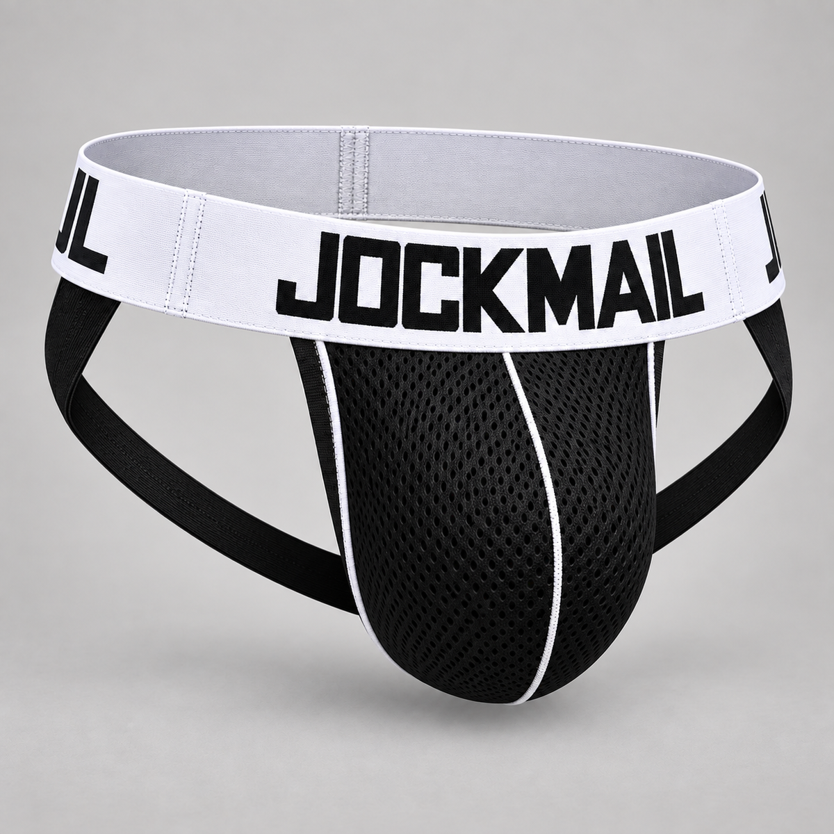 line break mesh jockstrap — three-quarter generated product view