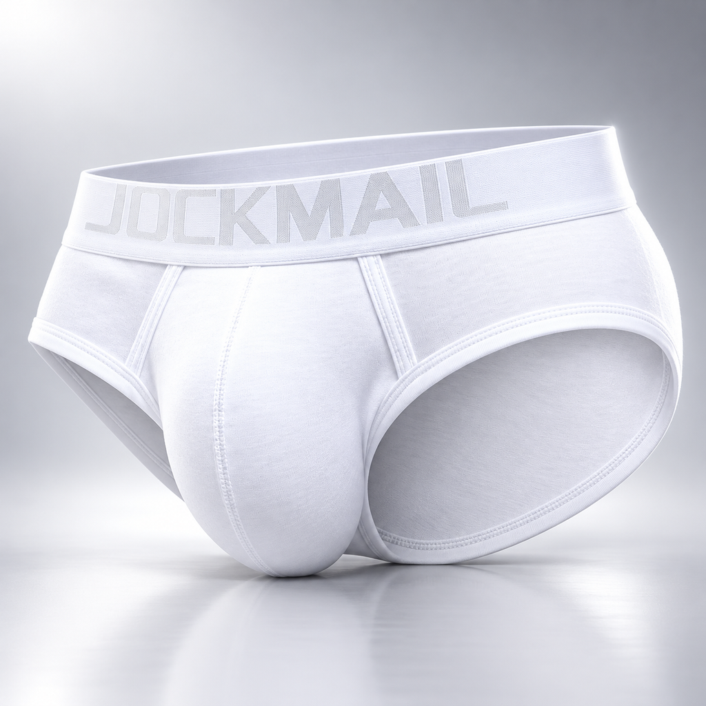 sexy men briefs male underwear slip hombre calzoncillos hombre cotton men briefs big pouch underpants jockstrap breathable — three-quarter generated product view