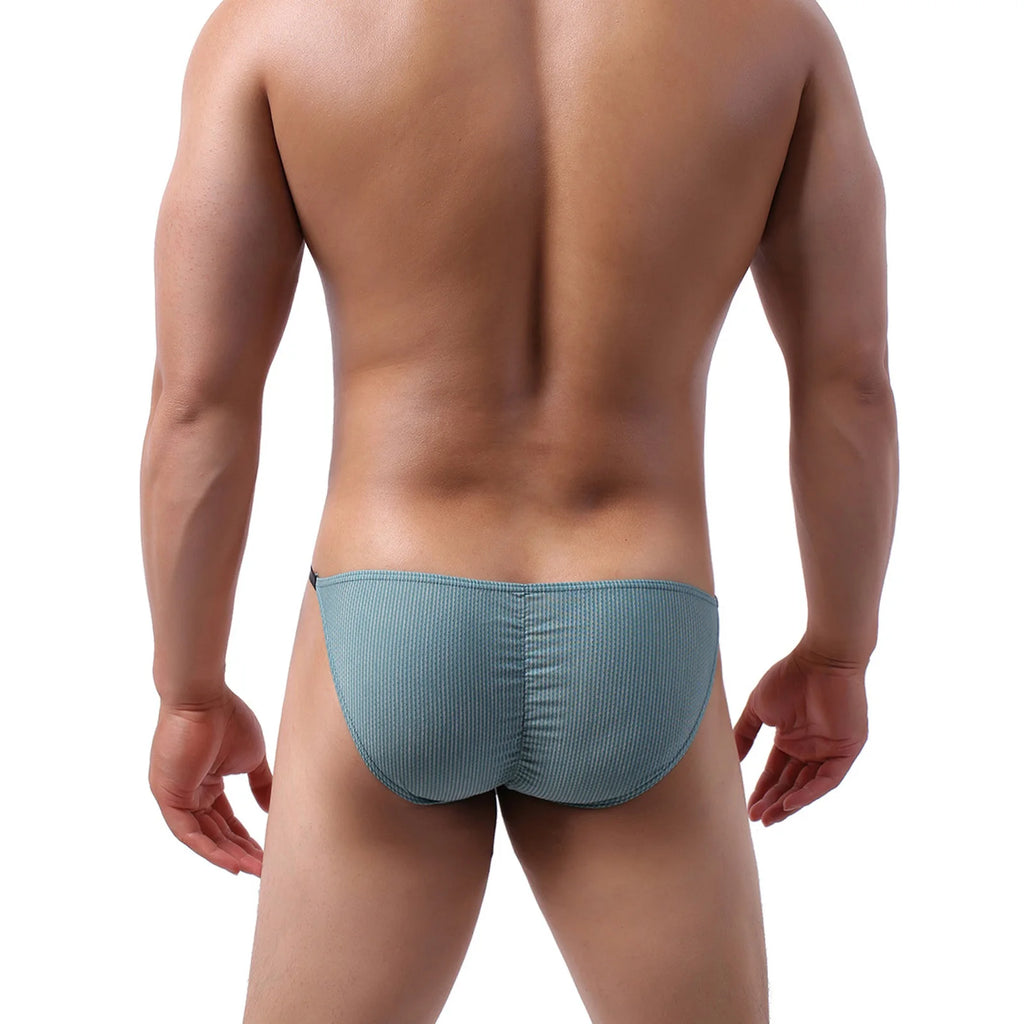 Sexy Underwear Men Briefs Man Mini Panties Penis Pouch String Low Waist Bikini Hombre Lingerie Erotic Underpants