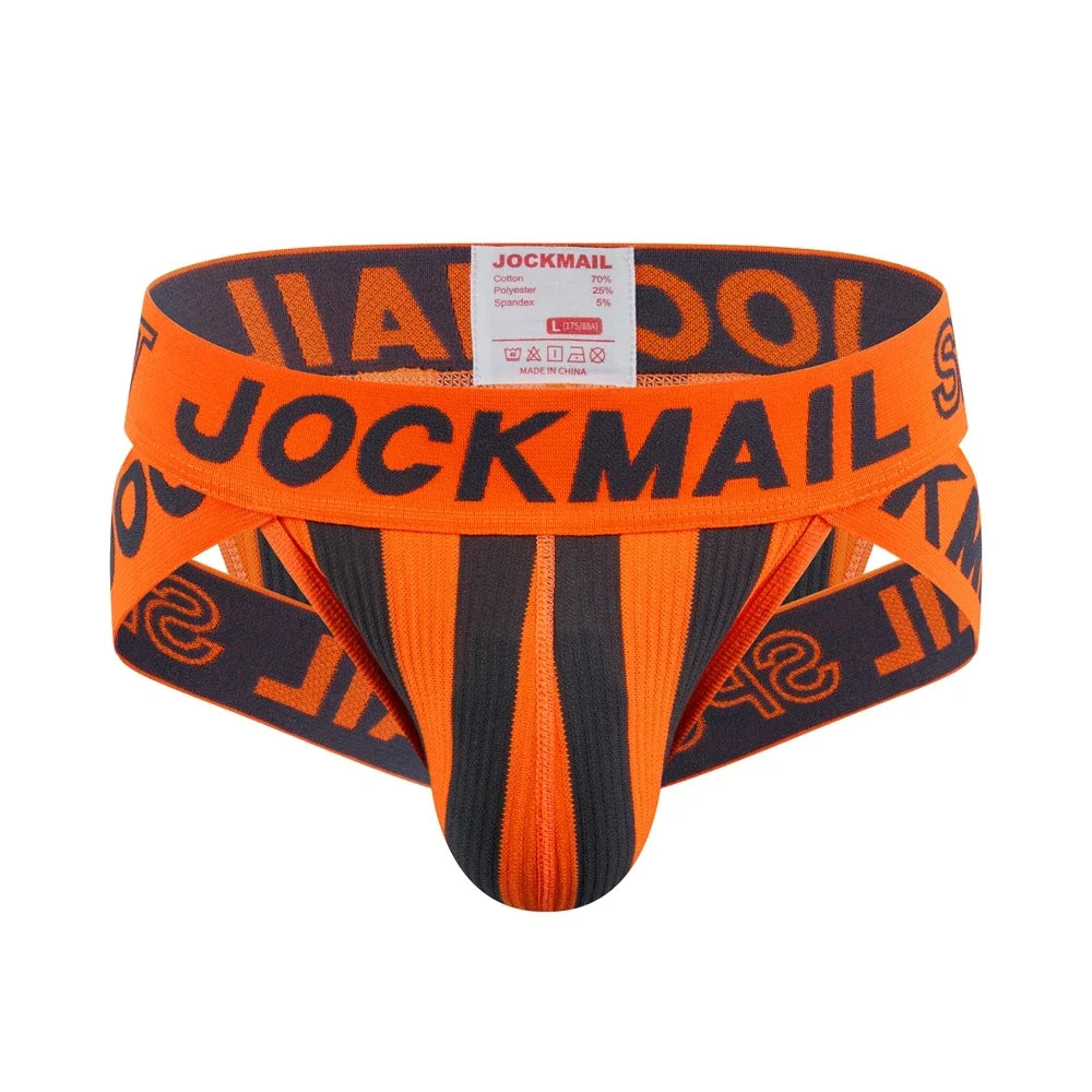 JOCKMAIL Men's Briefs Sexy butt lift Underwear Slip Homme Bikini Cueca Hombre Underpants Calzoncillos Breathable