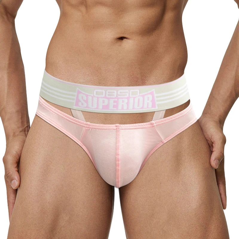 Men's Underwear Men Sexy Briefs Jockstrap Pouch Cuecas Man Cotton Sissy Panties Thongs Male Underpants Gay Slip Homme Srting