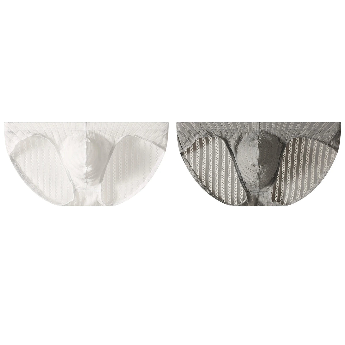 Men's Underwear Japanese-style Striped Briefs Stretchy Breathable Underpants