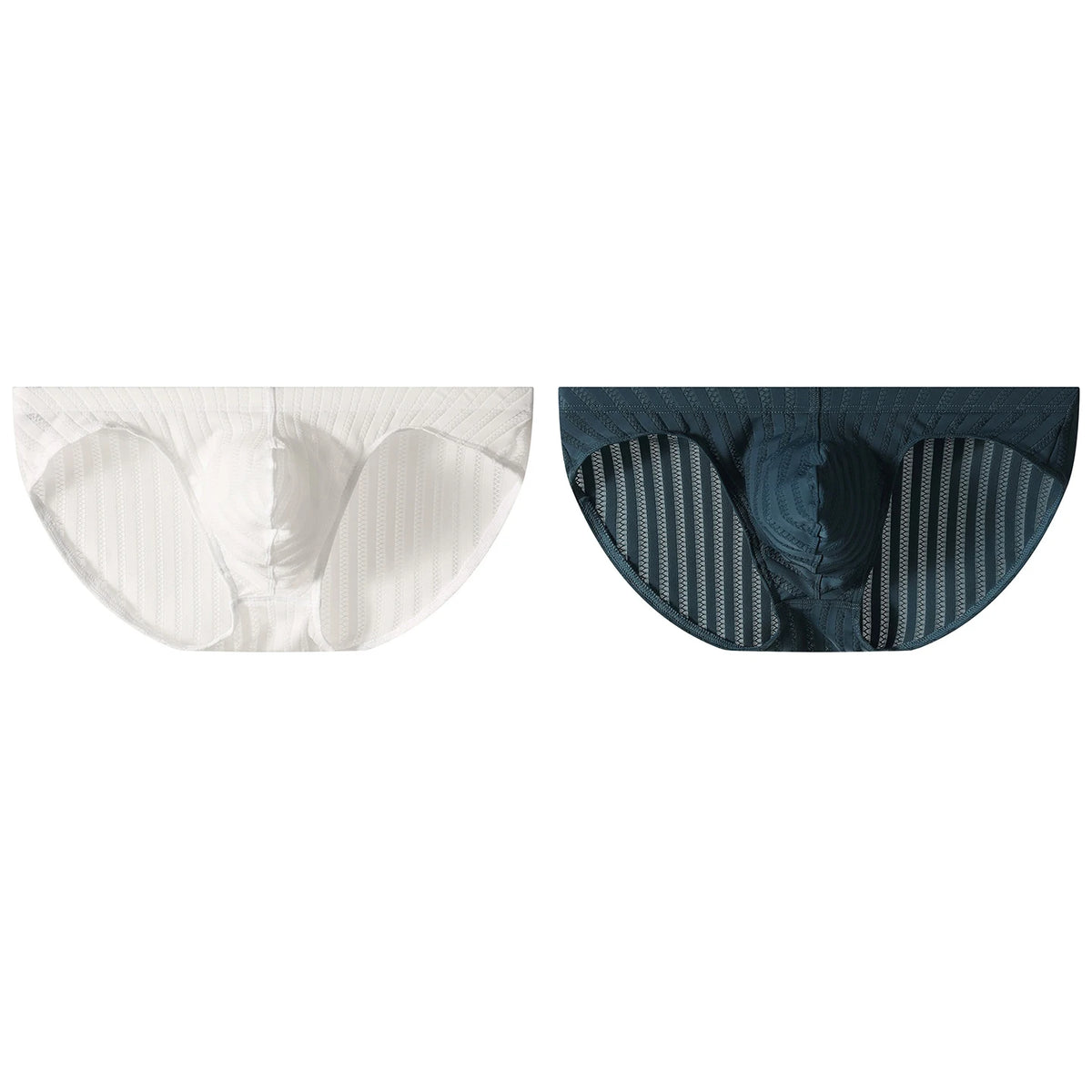 Men's Underwear Japanese-style Striped Briefs Stretchy Breathable Underpants