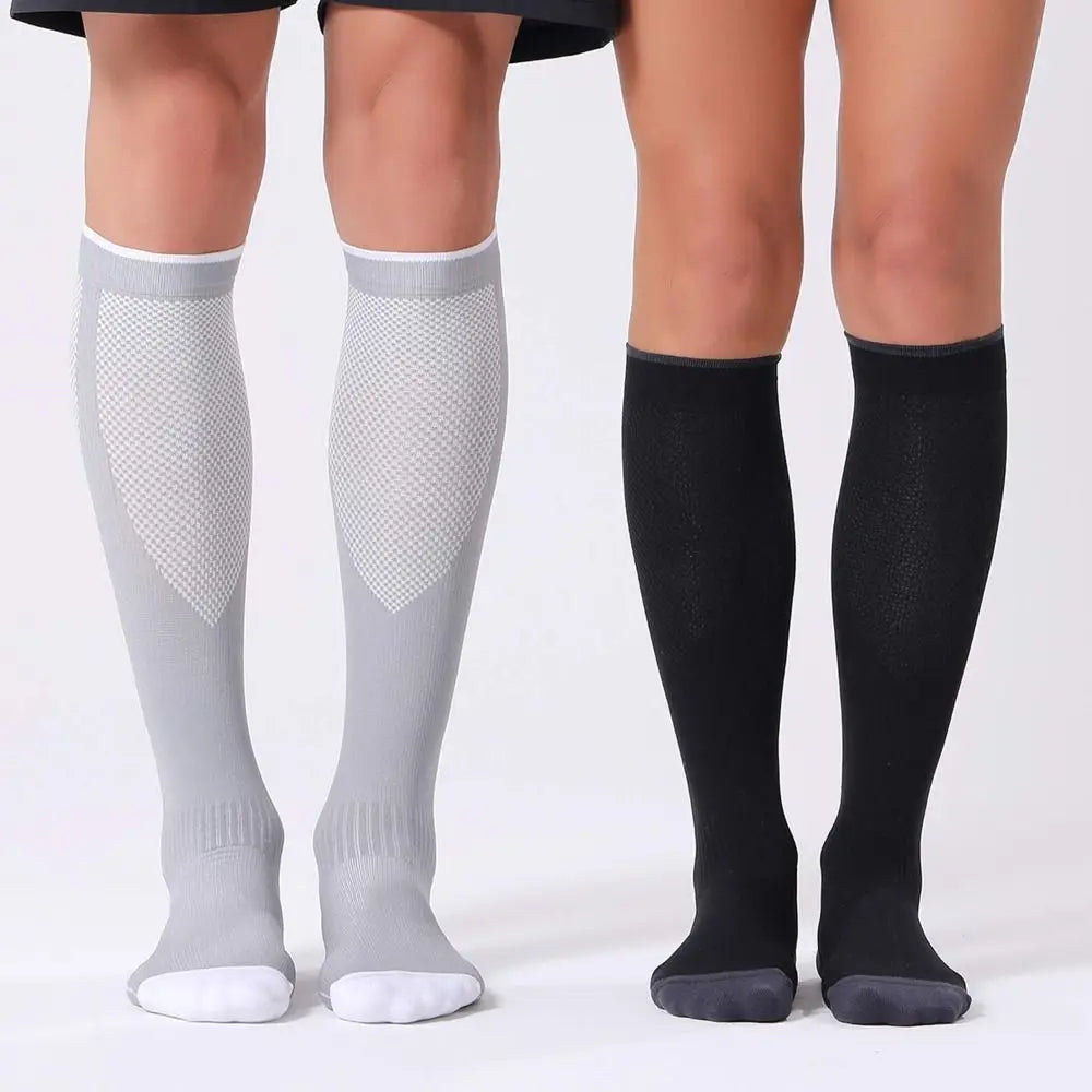 Hot Breathable Compression Socks 20-30 mmHg Moisture-Wicking Pressure socks Circulation Muscle Support Socks for Women and Men