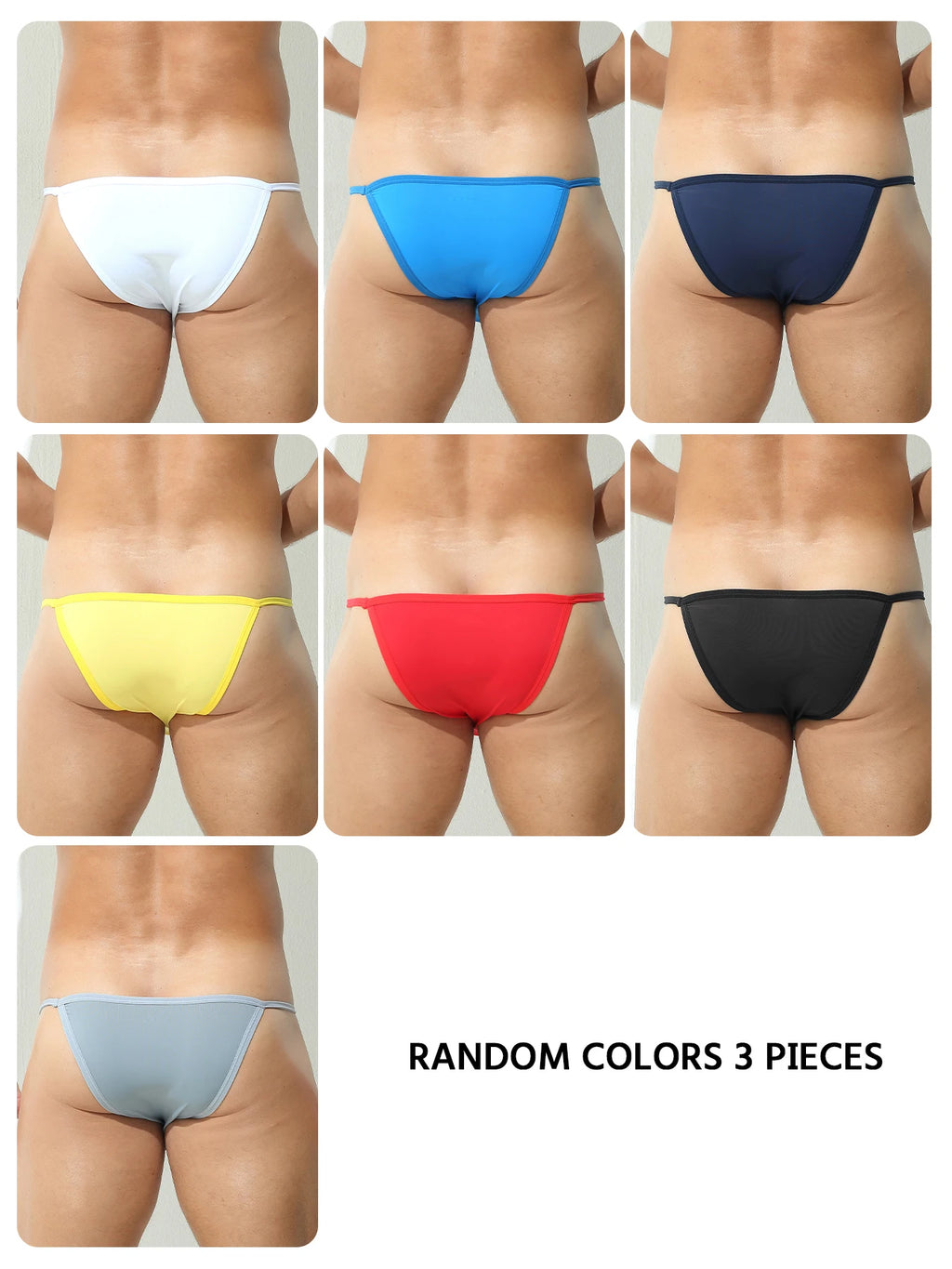 Men Underwear Sexy Polyamide Briefs Men U Pouch Breathable Underpants Cuecas Calzoncillos Mens Bikini Briefs Male Solid Panties