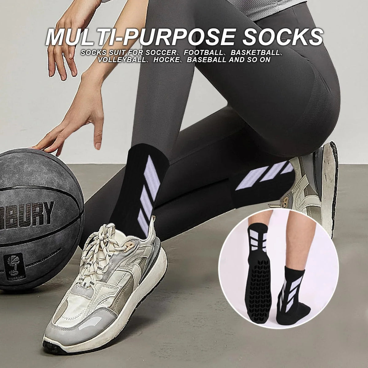 Lock-In Grip Training Socks