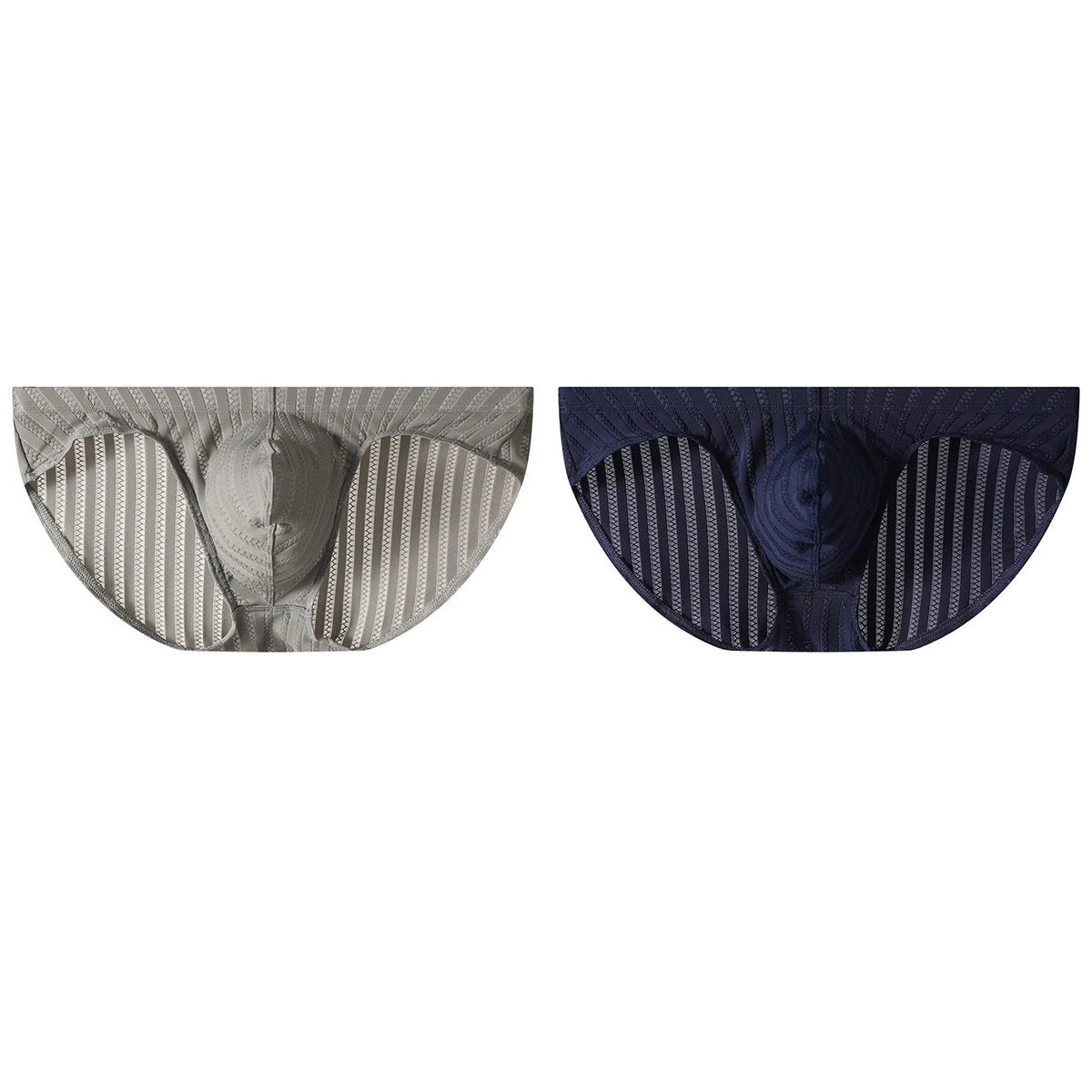 Men's Underwear Japanese-style Striped Briefs Stretchy Breathable Underpants