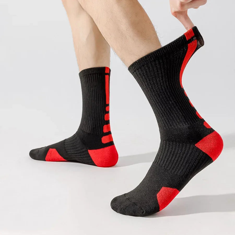 Sport Socks For Men Women Football Basketball Baseball Rugby Soccer Cycling Running Hiking Tennis Skateboard Towel Bottom