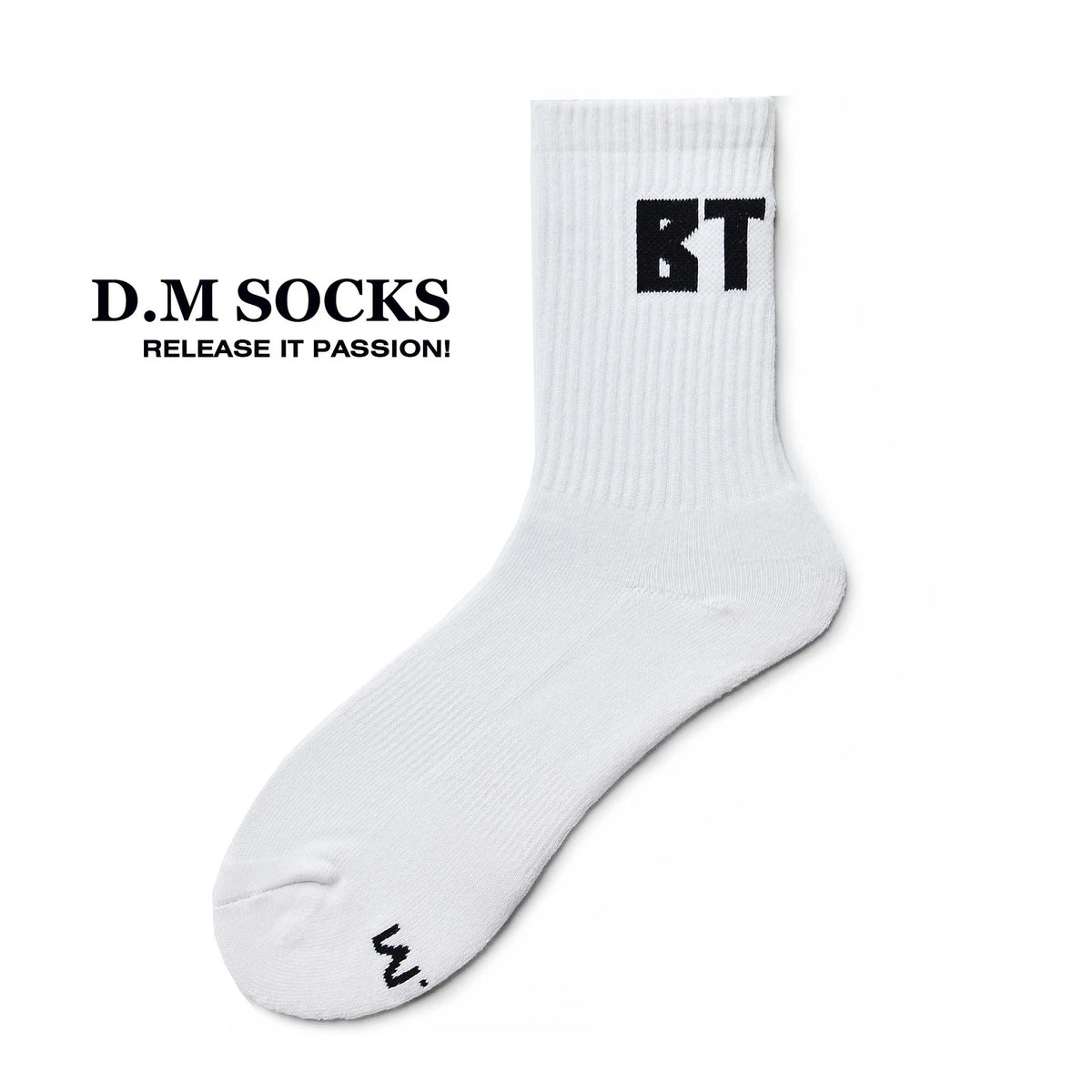 Men's Socks Bottom Top Vers Personality Letter Printed Male Gay Sexy Socks Fitness Sports Casual Business Middle Tube Stockings