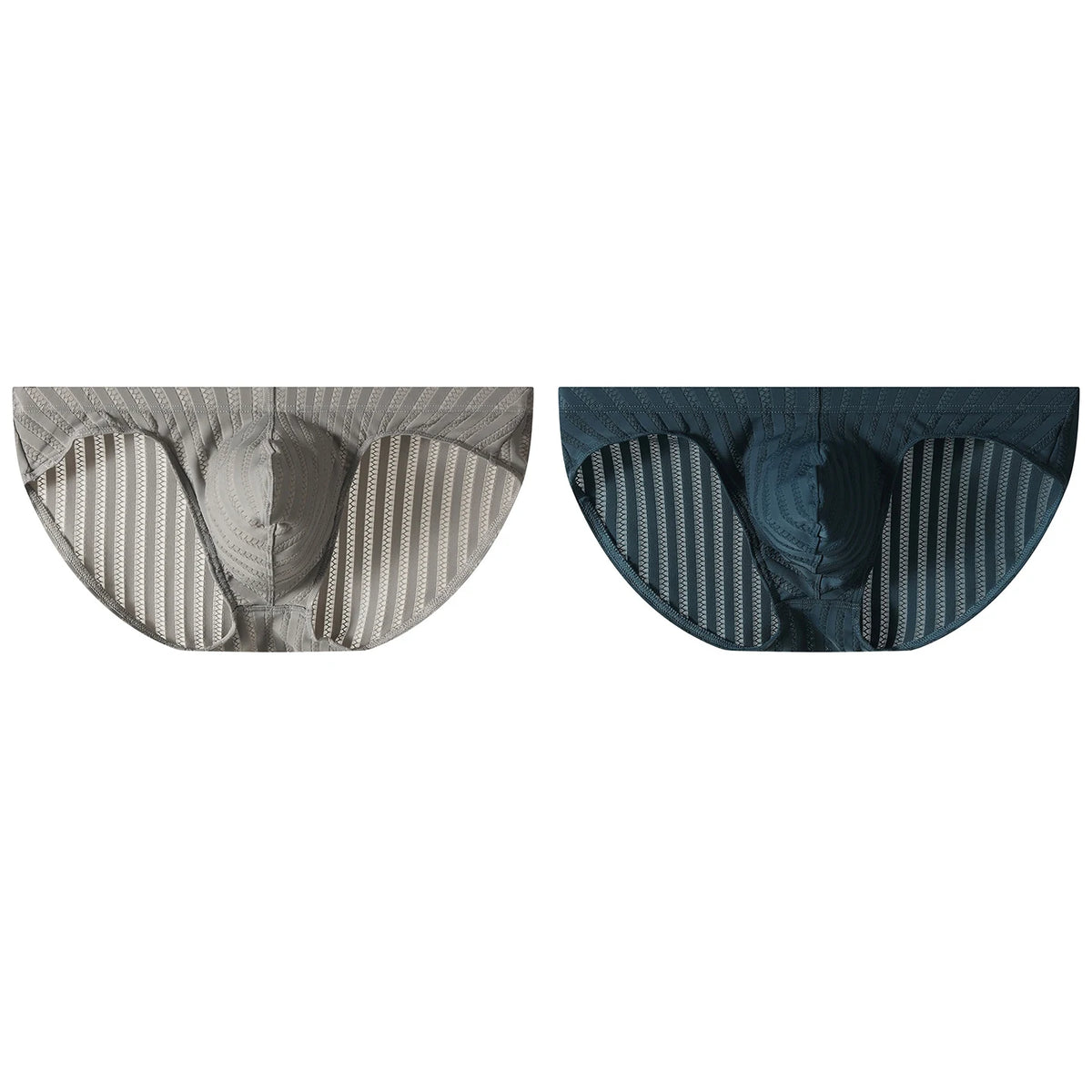 Men's Underwear Japanese-style Striped Briefs Stretchy Breathable Underpants